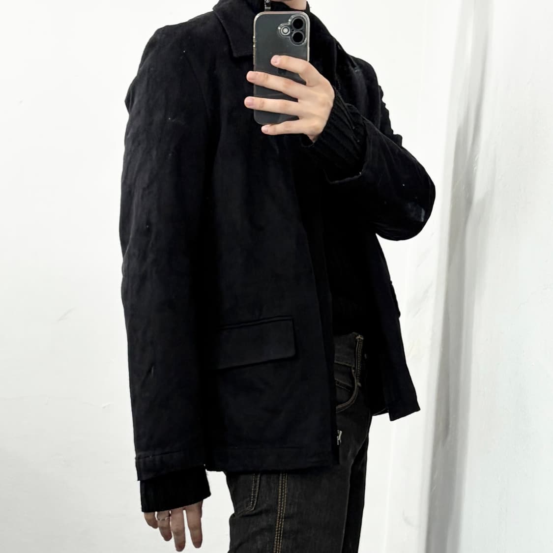 마리떼 프랑소와 저버 90s 스웨이드 자켓 상품이미지3