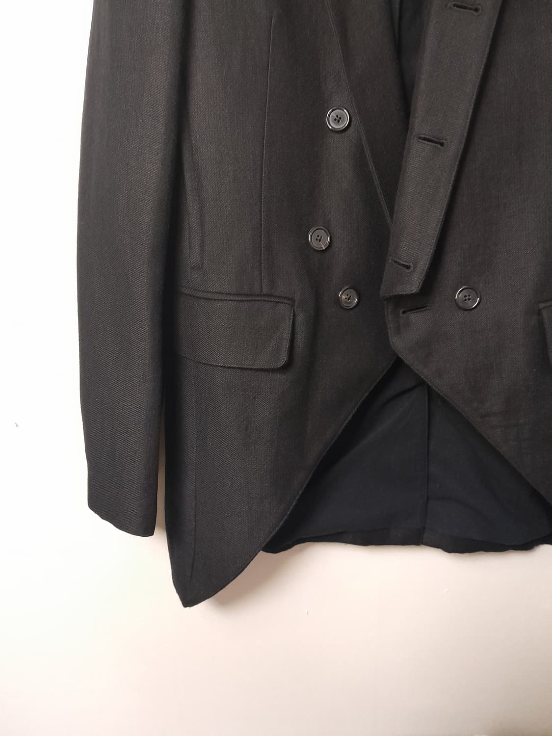 앤드뮐미스터 블랙 밀리터리 울 테일러링 자켓 S/97정도 상품이미지3