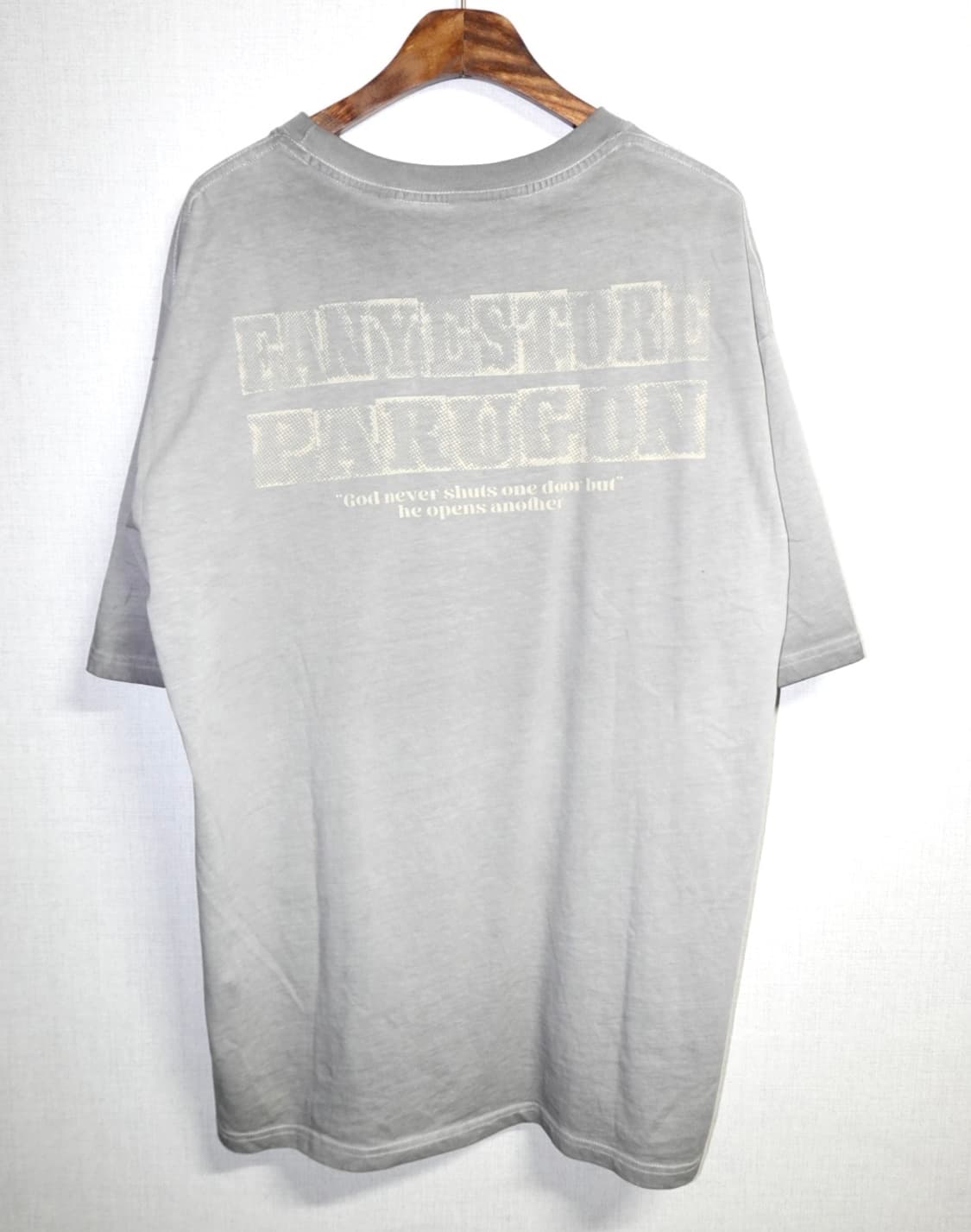 도베르만 그래픽 오버사이즈 피그먼트 티셔츠 상품이미지3