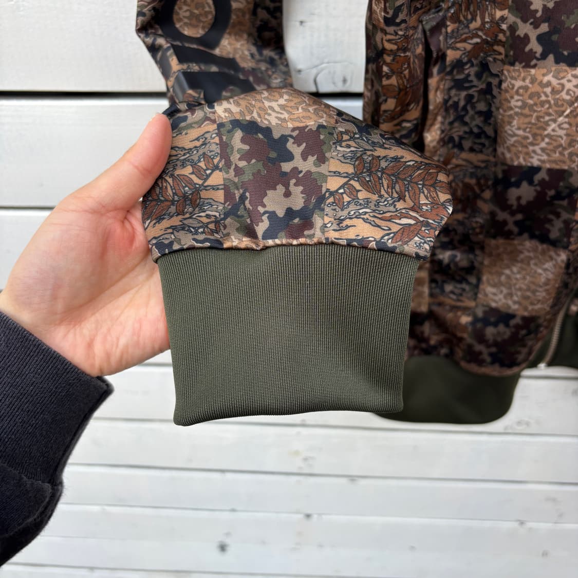 Adidas 아디다스 카모 체커 트랙탑 져지 자켓 상품이미지6