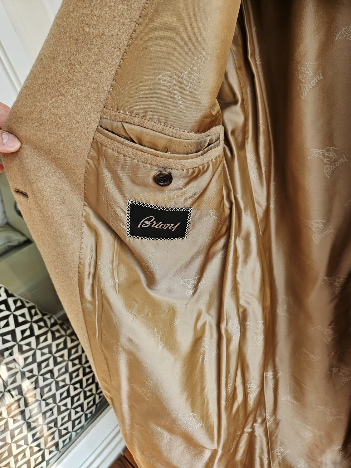 브리오니 카멜헤어 코트 로로피아나 톰포드 상품이미지6