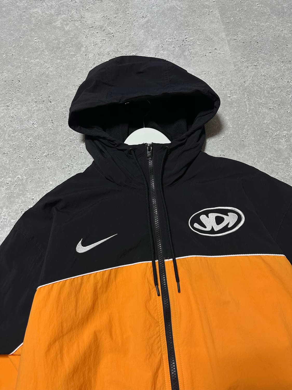 나이키 클럽 빅로고 엘로우 배색 바람막이 상품이미지3