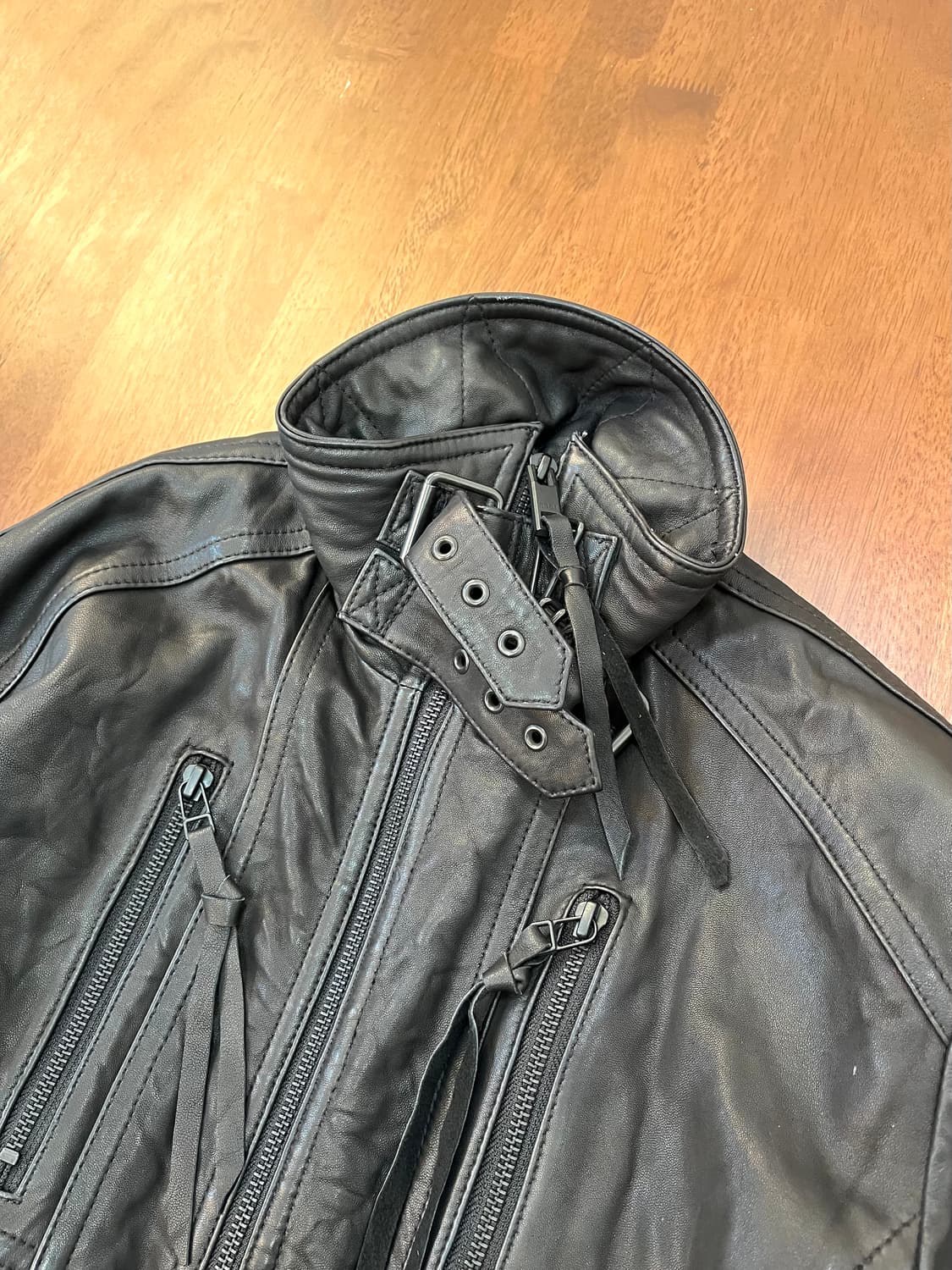 5351 Pour Les Hommes 램스킨 싱글 라이더 재킷 상품이미지3