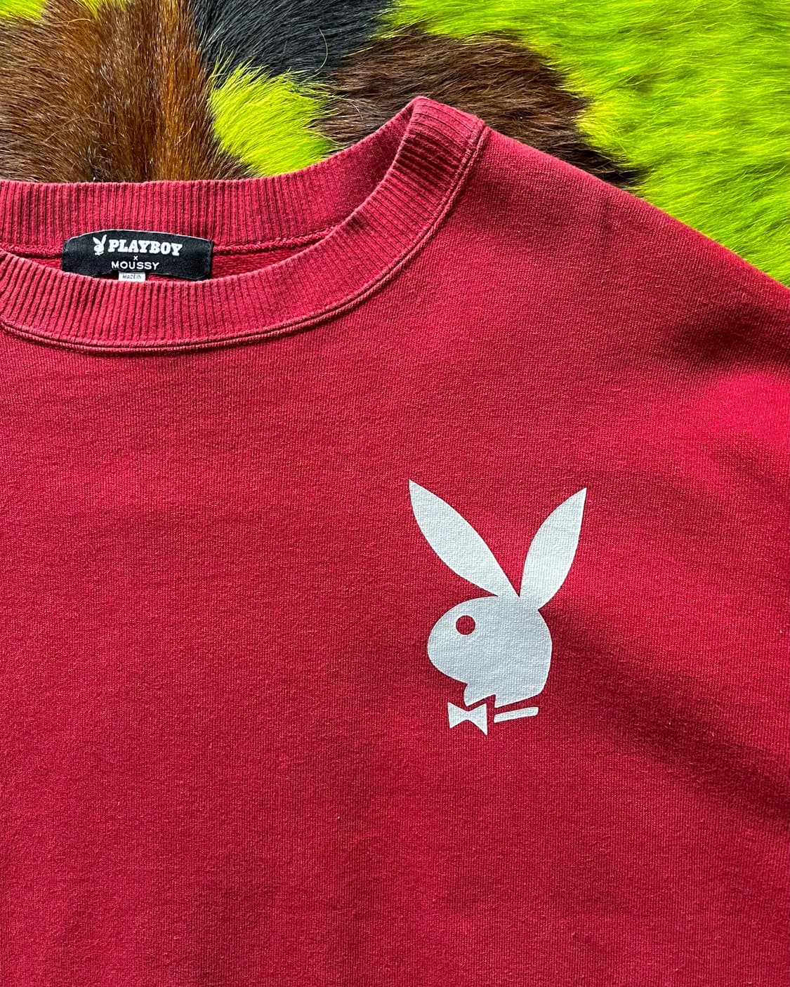 PLAY BOY X MOUSSY Japan Long-Sleeve 상품이미지5