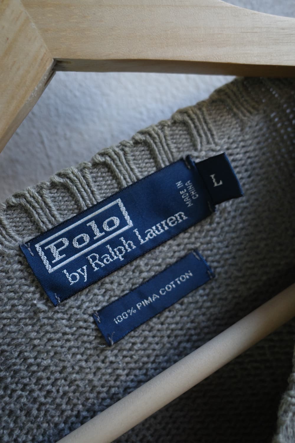 폴로 코튼 니트  상품이미지7