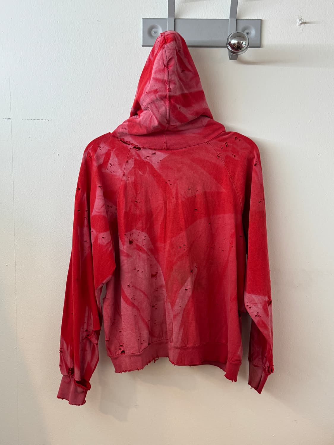 Sun bleached 80s light cotton hoodie 상품이미지7