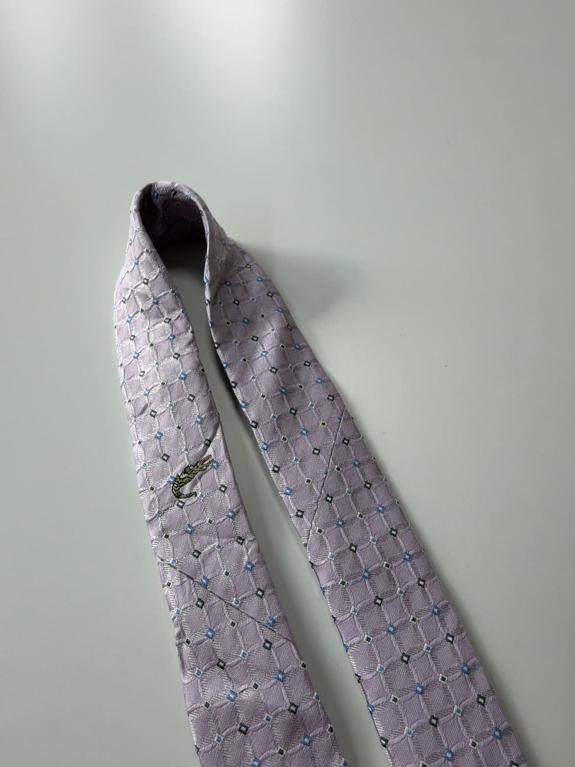 크로커다일 (Crocodile) 실크 넥타이 8.3cm 상품이미지7