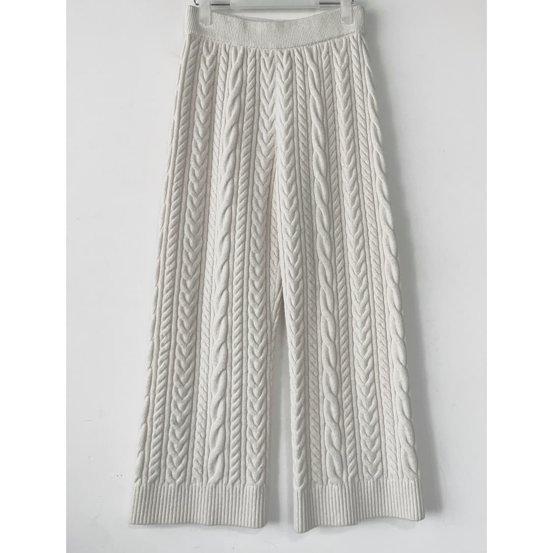 코스 COS 25 케이블 니트 울 트라우저 상품이미지2