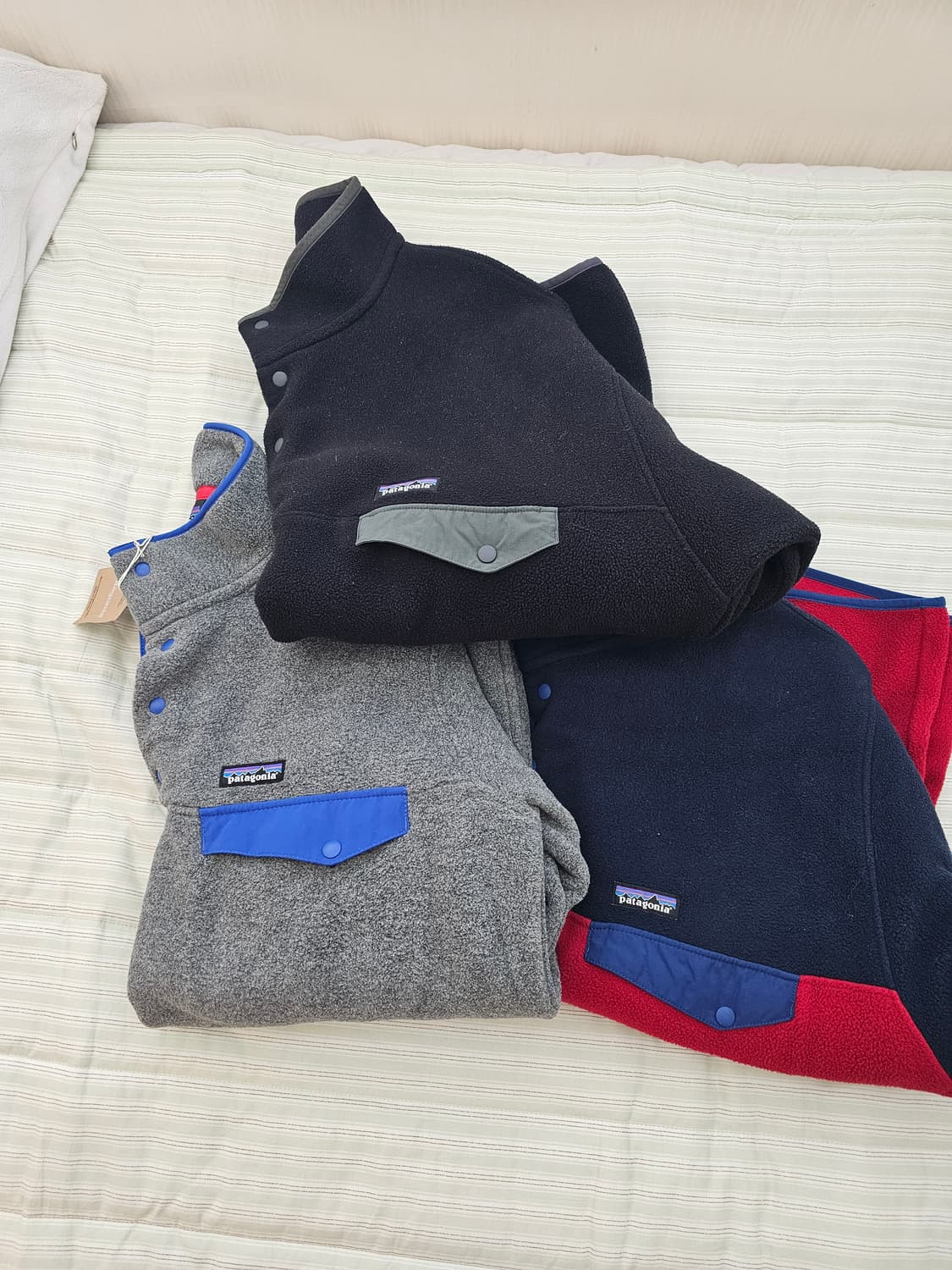 파타고니아 신칠라 클래식 레드 L 상품이미지2