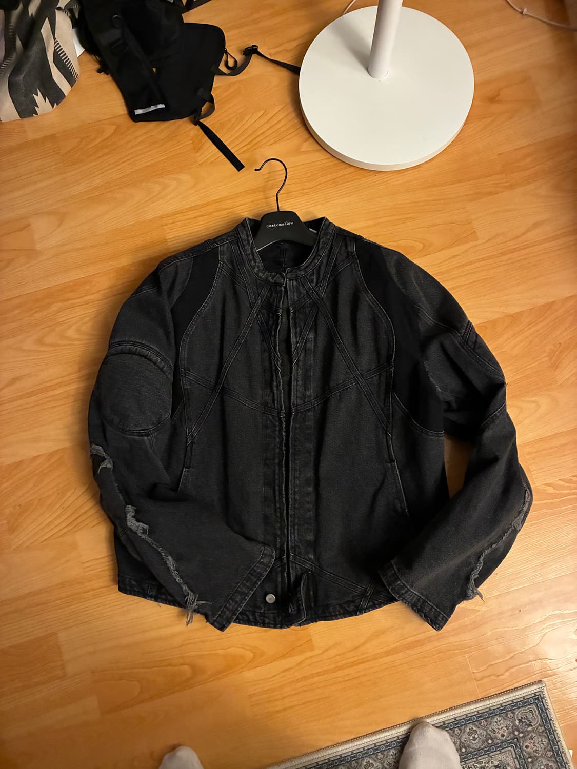 코스트퍼킬로 V3 모터 블랙 데님 자켓 상품이미지2