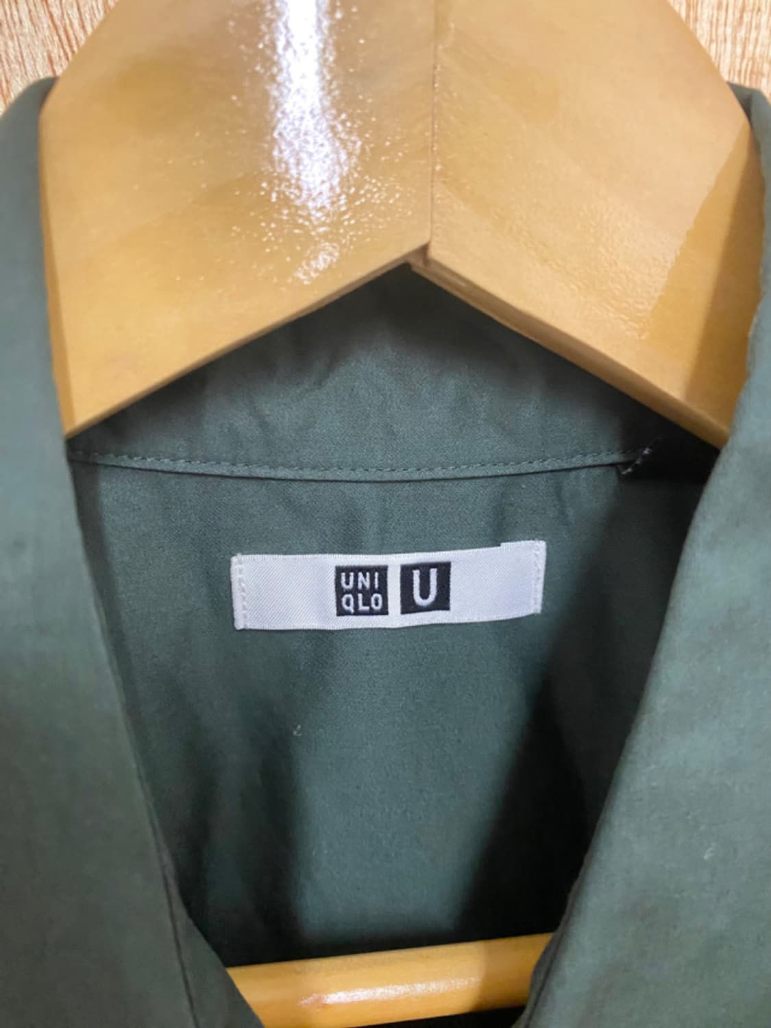 UNIQLO U minimal shirt jacket 미니멀 셔츠 자켓 상품이미지8