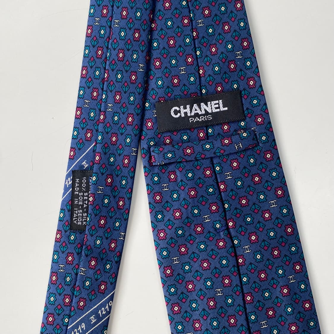  샤넬(CHANEL)모노그램 명품 정품 넥타이 상품이미지5