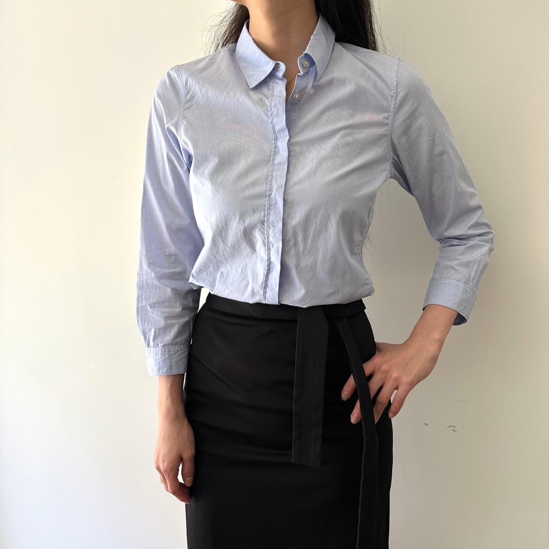질샌더 jil sander 칠부 셔츠 상품이미지2