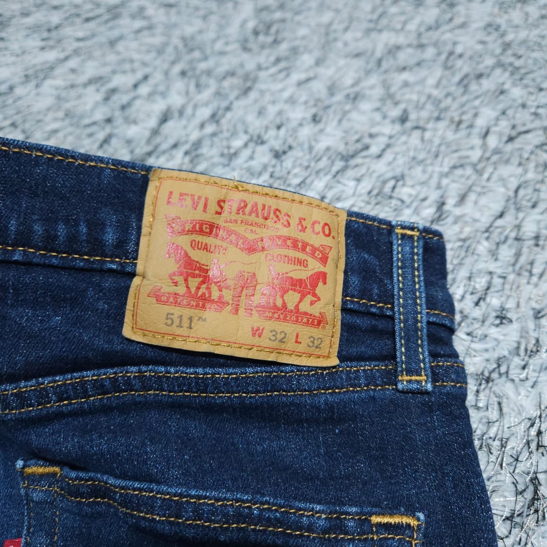 리바이스511) 31/32 남자 슬림핏청바지 / 왕눈이샵 상품이미지7