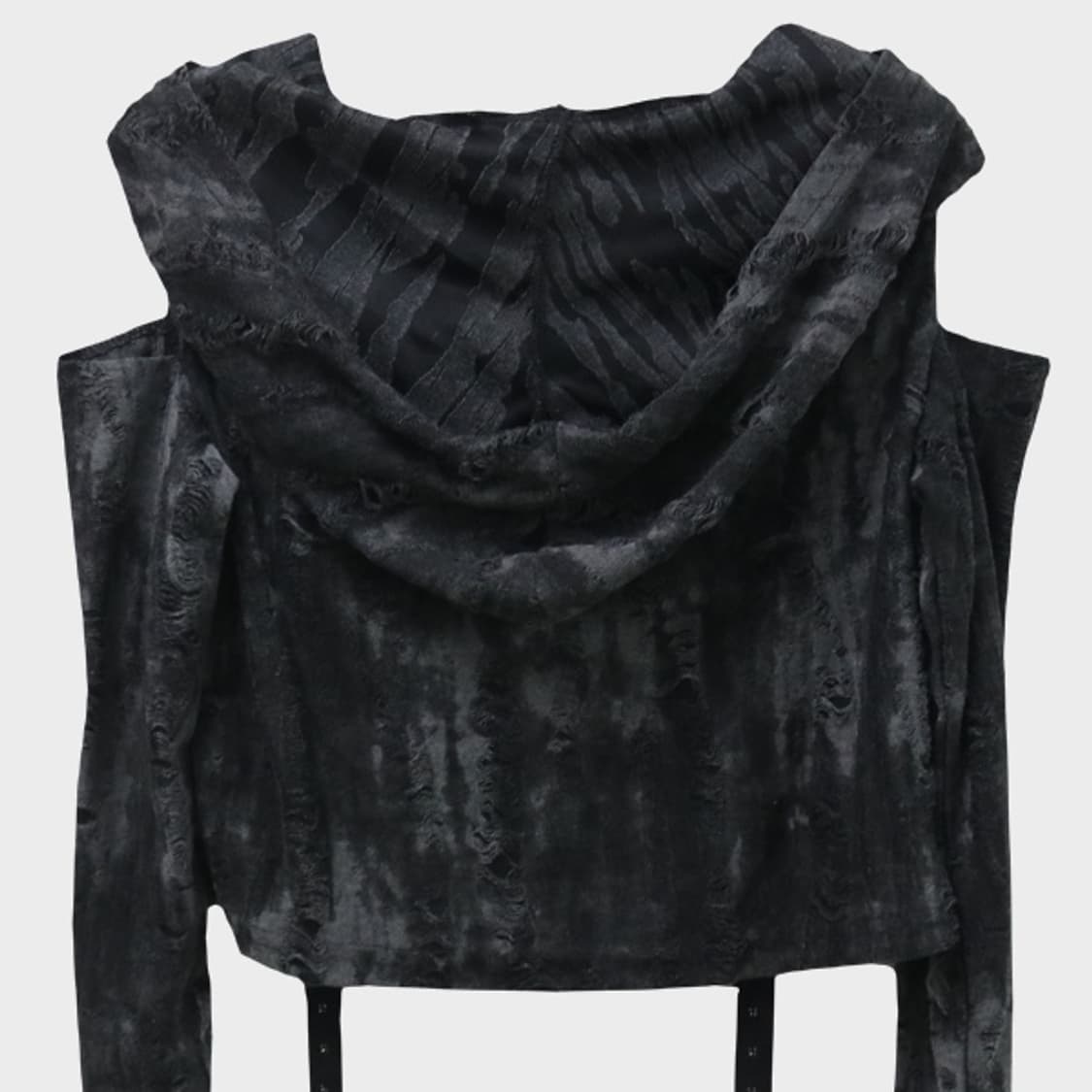  후드 오프숄더 긴팔티셔츠  67061 상품이미지5