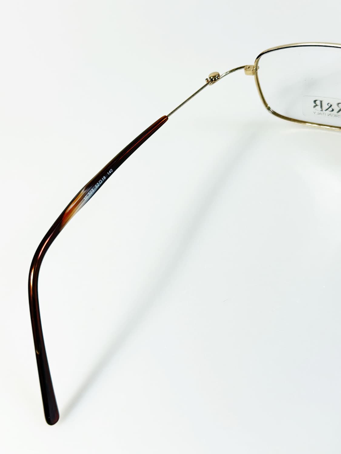 R&B EYEWEAR 골드 메탈 슬림 스퀘어 프레임 빈티지 안경 상품이미지7