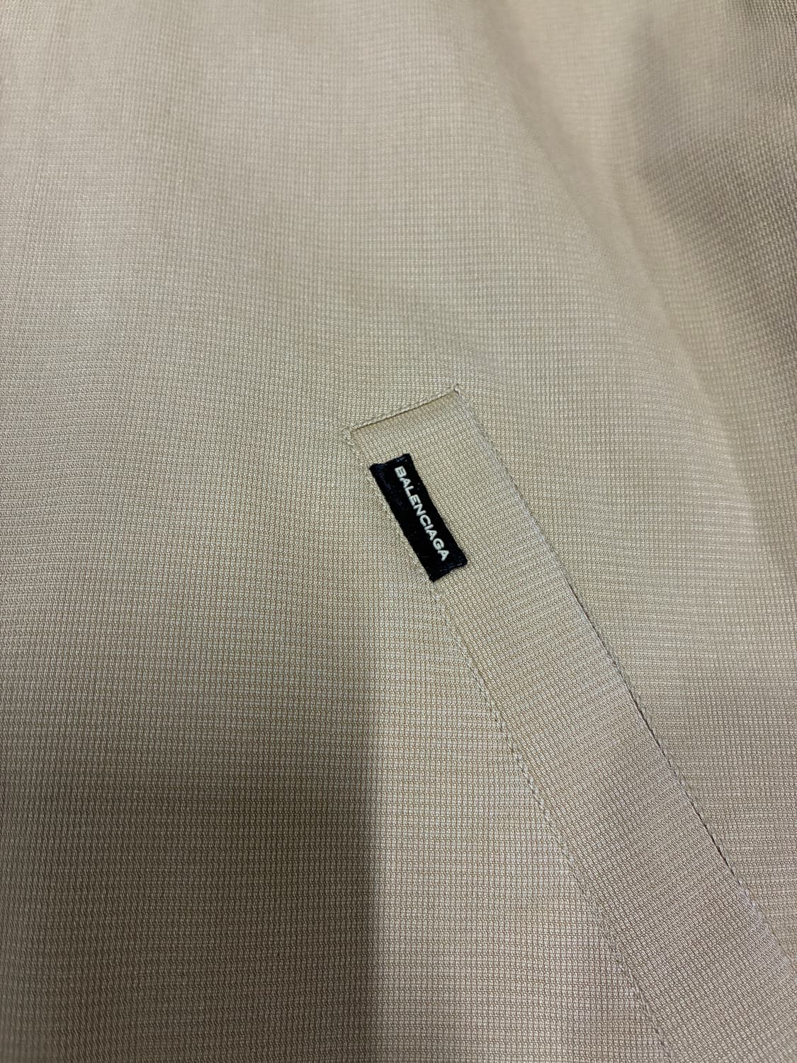 100) 발렌시아가 국내 라이센스 블루종 자켓 베이지 상품이미지4