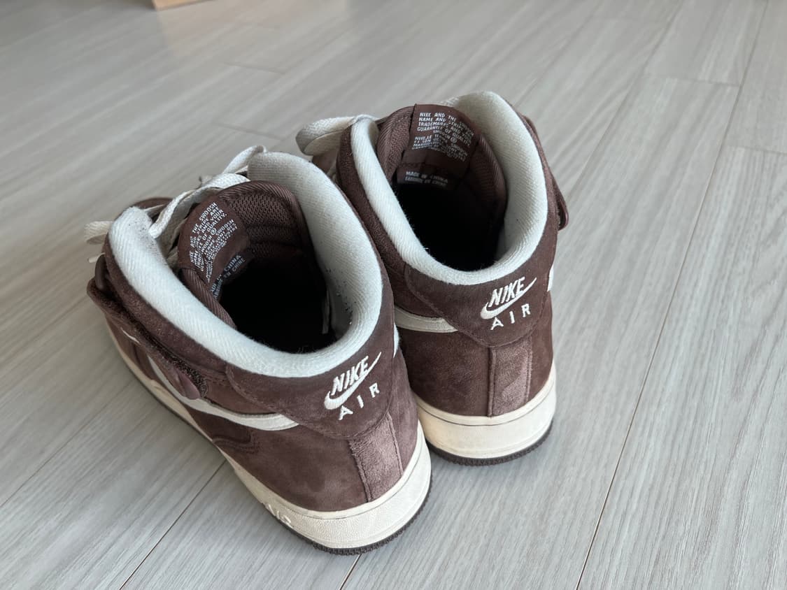 나이키 에어포스 미드 초콜릿 (290) 상품이미지6