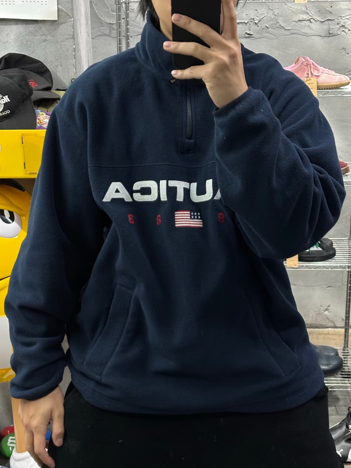 노티카 플리스 풀오버 상품이미지9