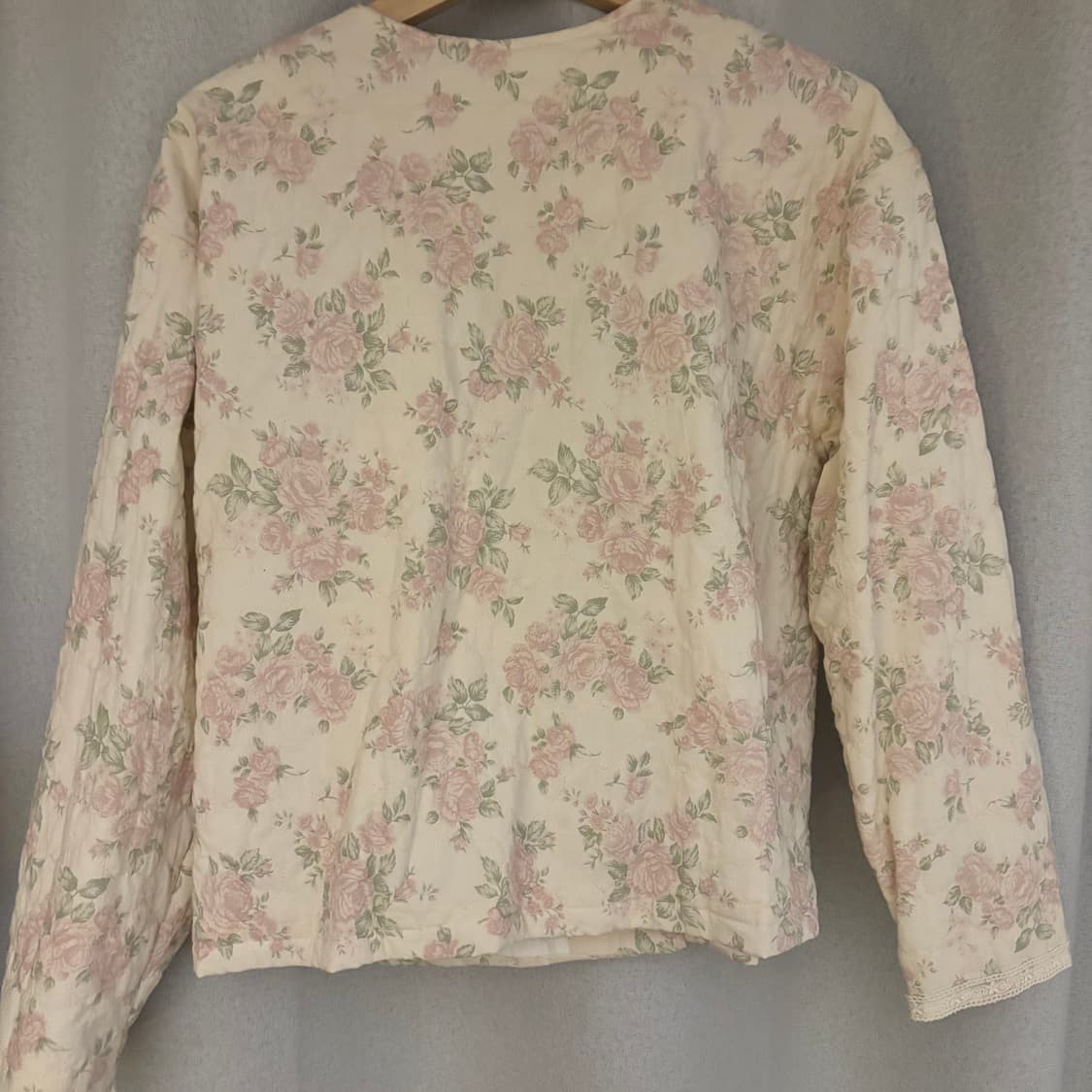 모리걸 빈티지 로버블 라넌큘러스 꽃 블루종 상품이미지3