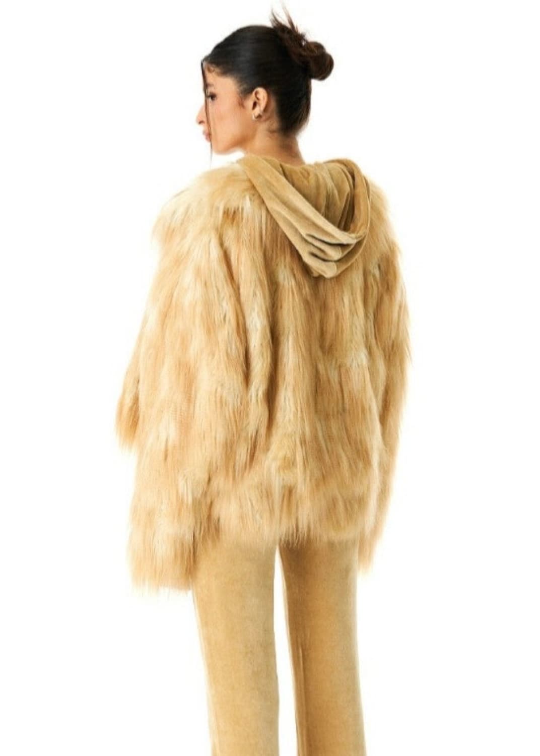 BADEE Hairy Faux Fur Jacket 상품이미지4