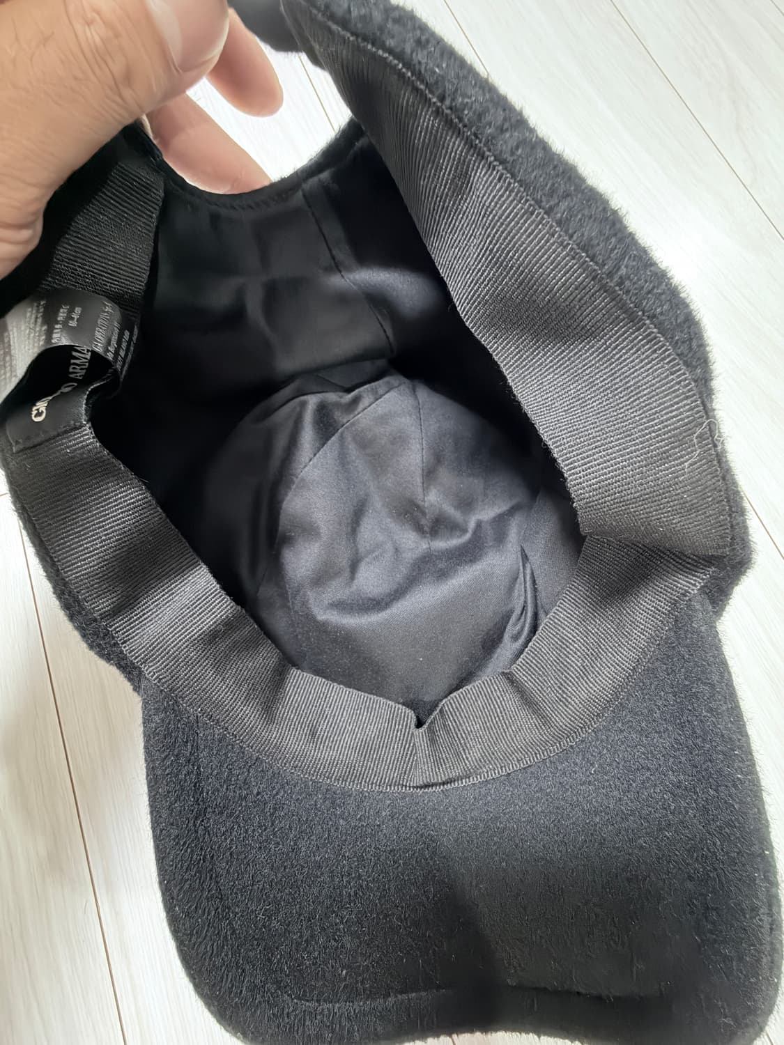 조르지오 아르마니 캐시미어 볼캡 야구모자 상품이미지4