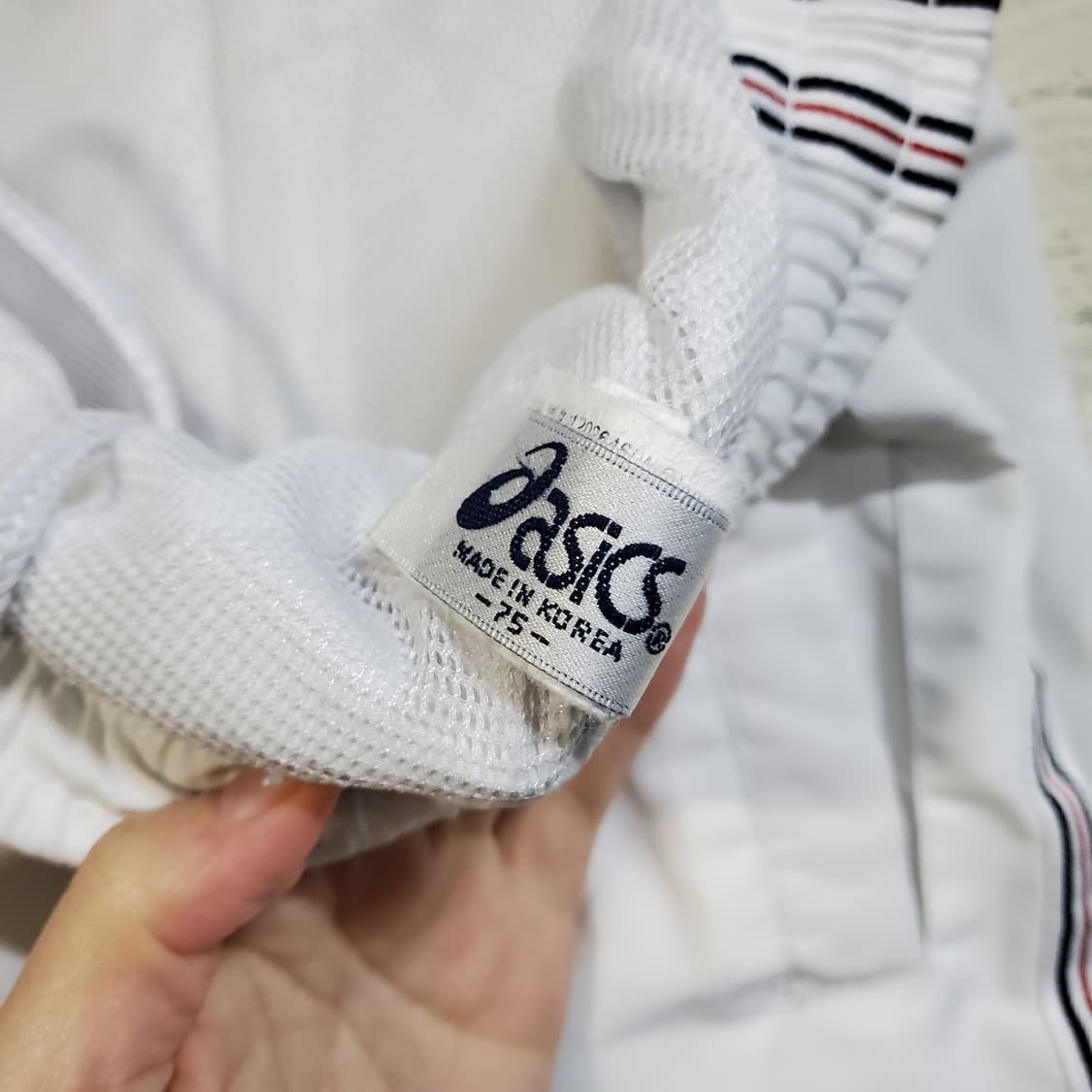 아식스 우븐 트랙탑 메쉬  반바지  상품이미지4