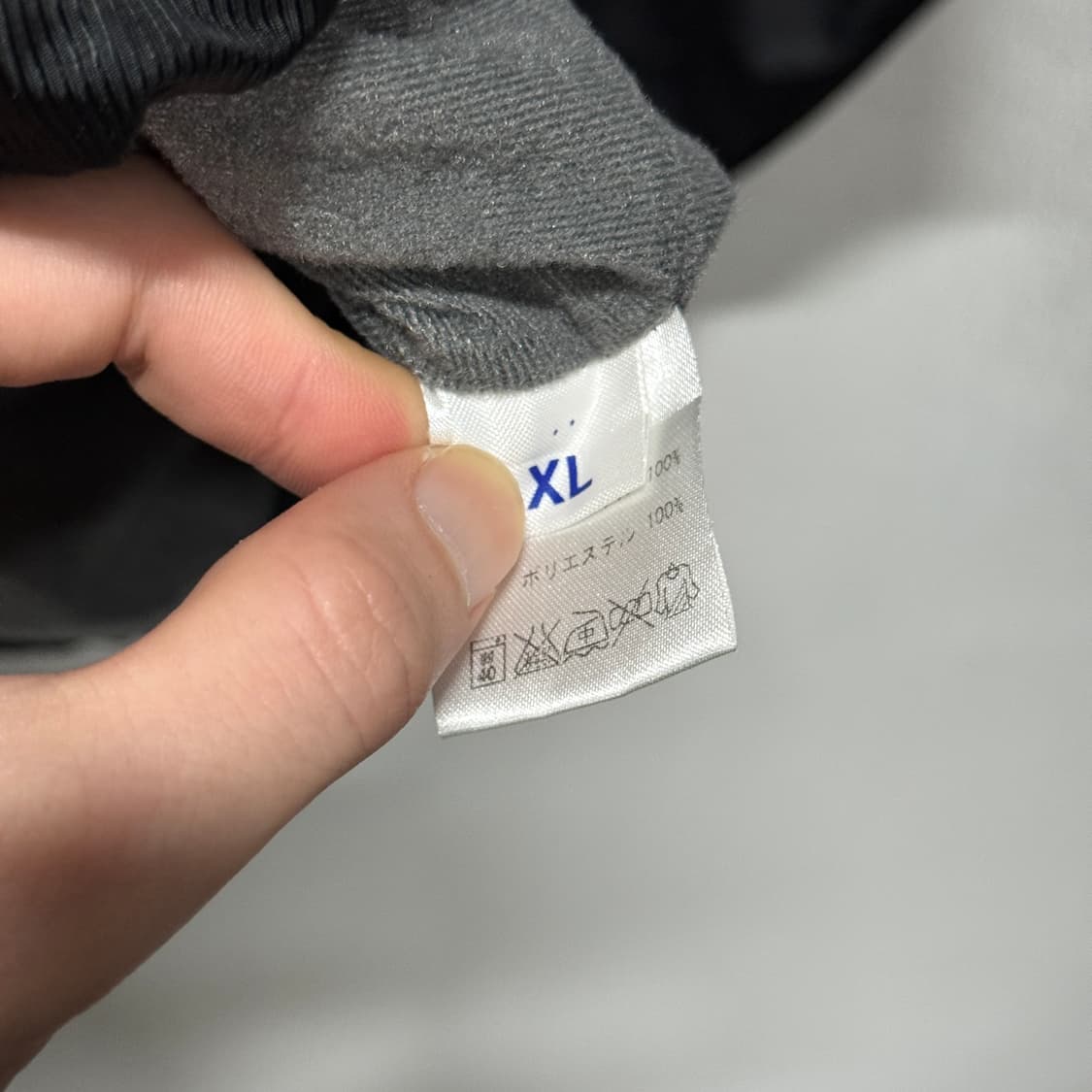 러셀 애슬레틱 90s USA 올드스쿨  블랙 바람막이 자켓 상품이미지6