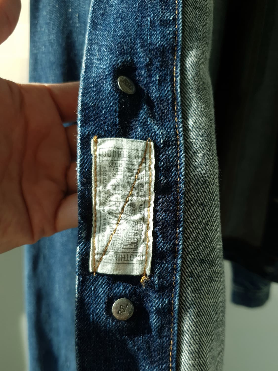RRL 3rd denim trucker jk 상품이미지9