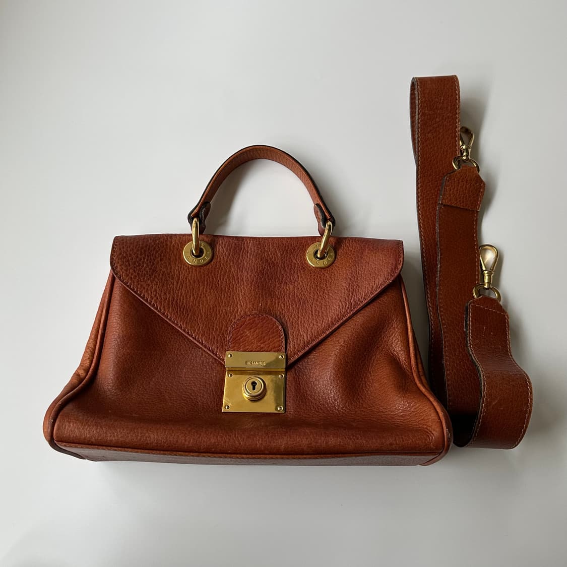 질샌더 jil sander 2way 가죽 숄더백 상품이미지2