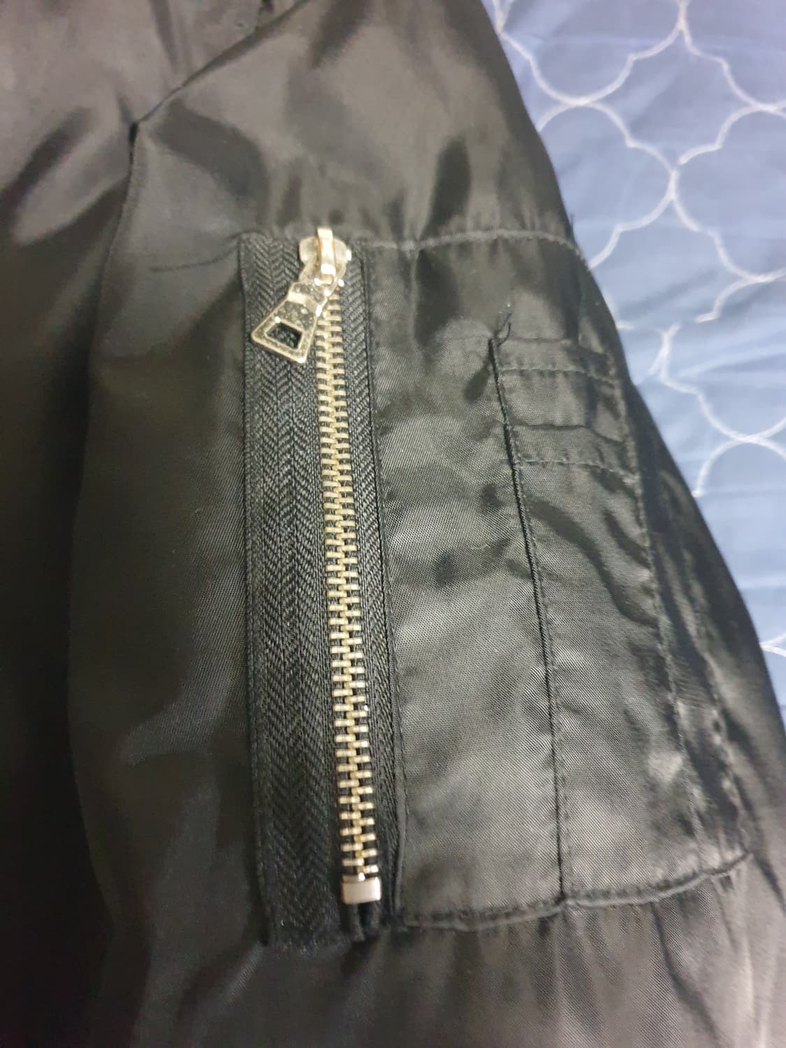 ACOVER MFG MA-1 항공점퍼 블랙 (L) 상품이미지2