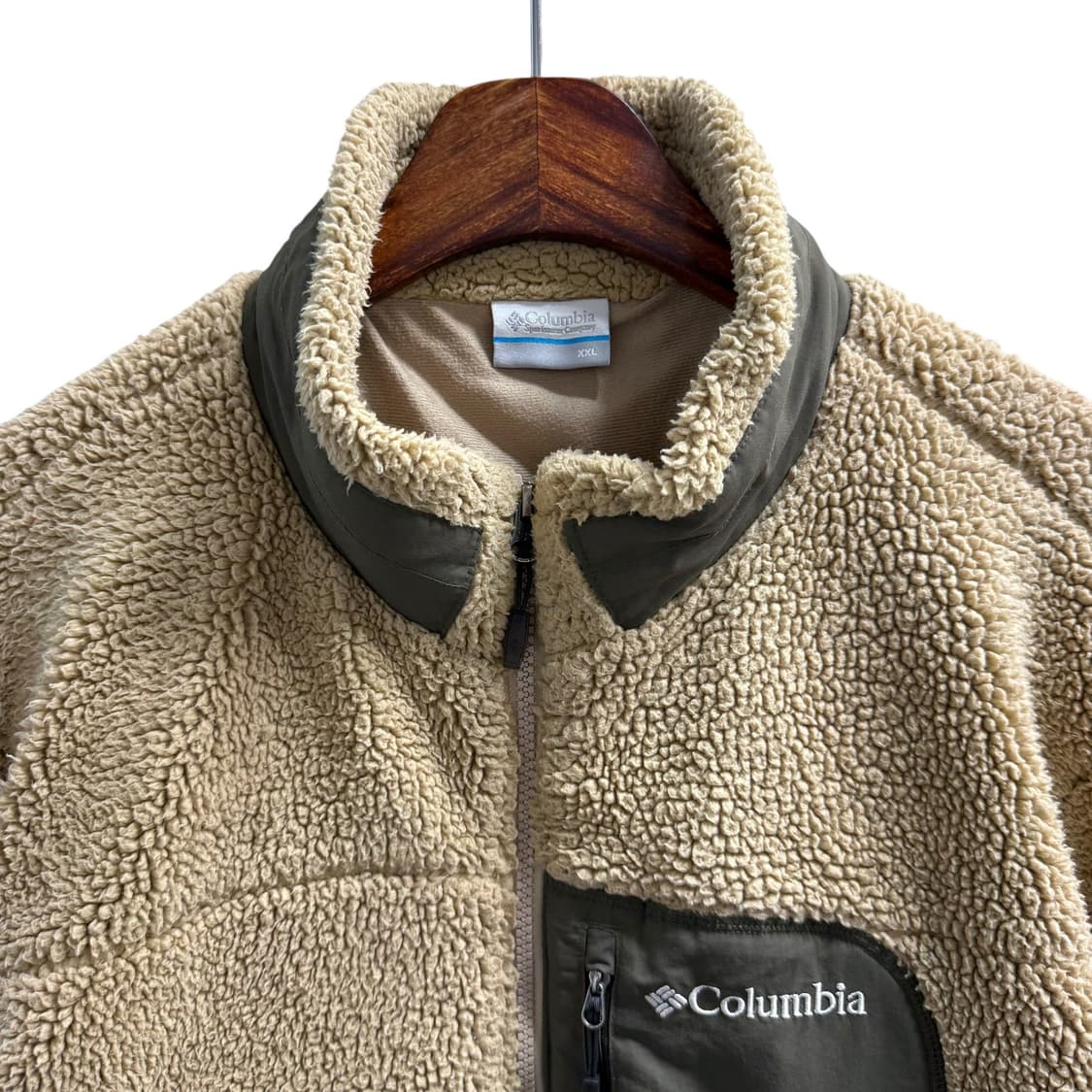 [XXL] 컬럼비아 베이지 플리스 상품이미지5