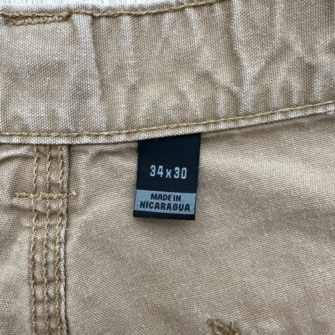 2022 칼하트 B151 DKH 다크 카키 루즈핏 카펜터 팬츠  상품이미지8