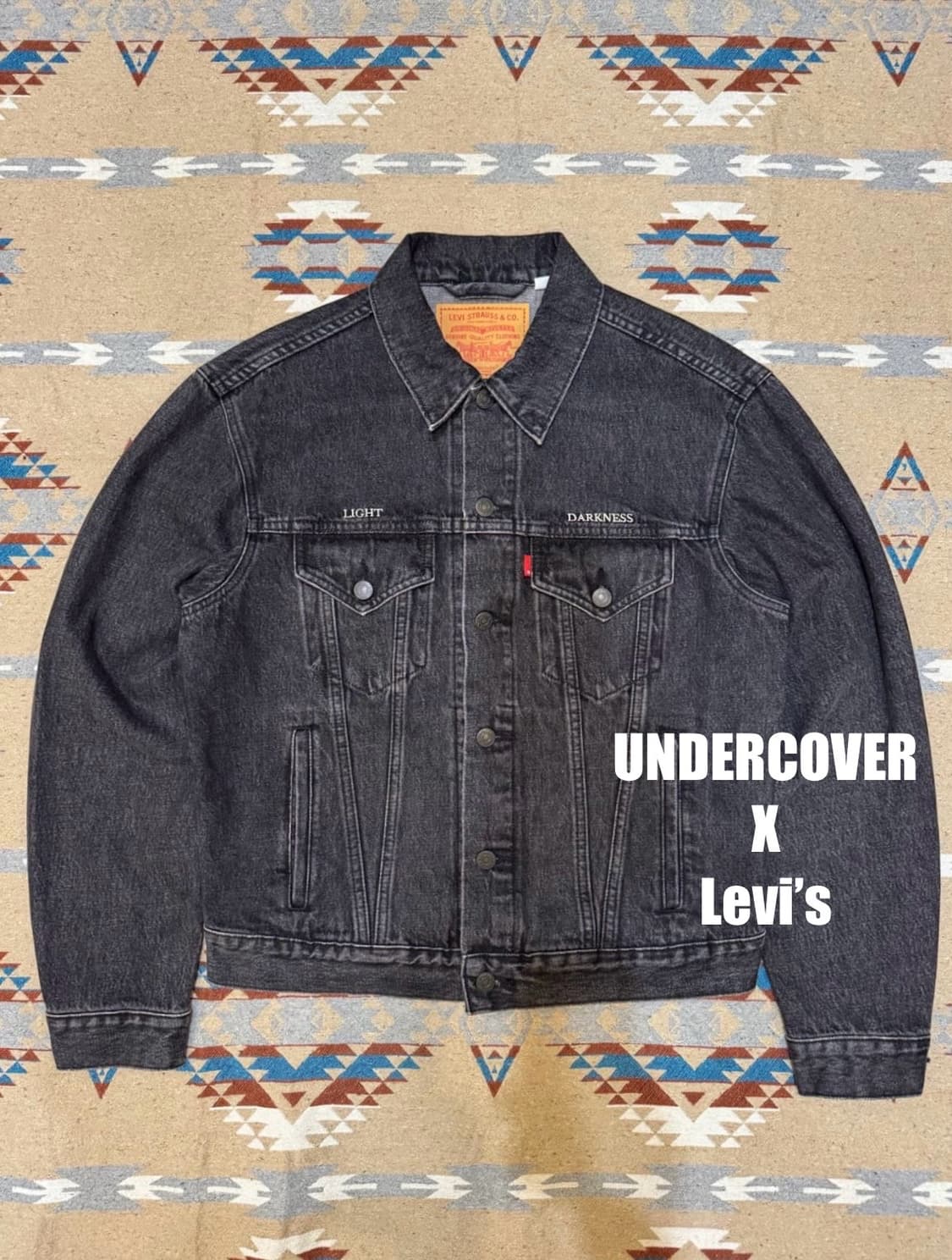 [L] 리바이스 x 언더커버 UC1E9203 자켓 블랙 상품이미지1