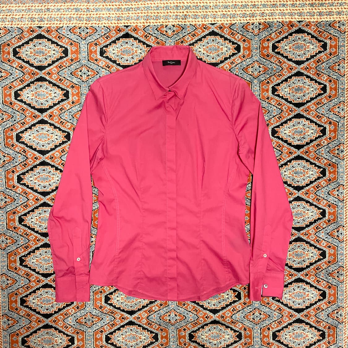  폴스미스 핑크 클래식 셔츠 여성42 상품이미지1