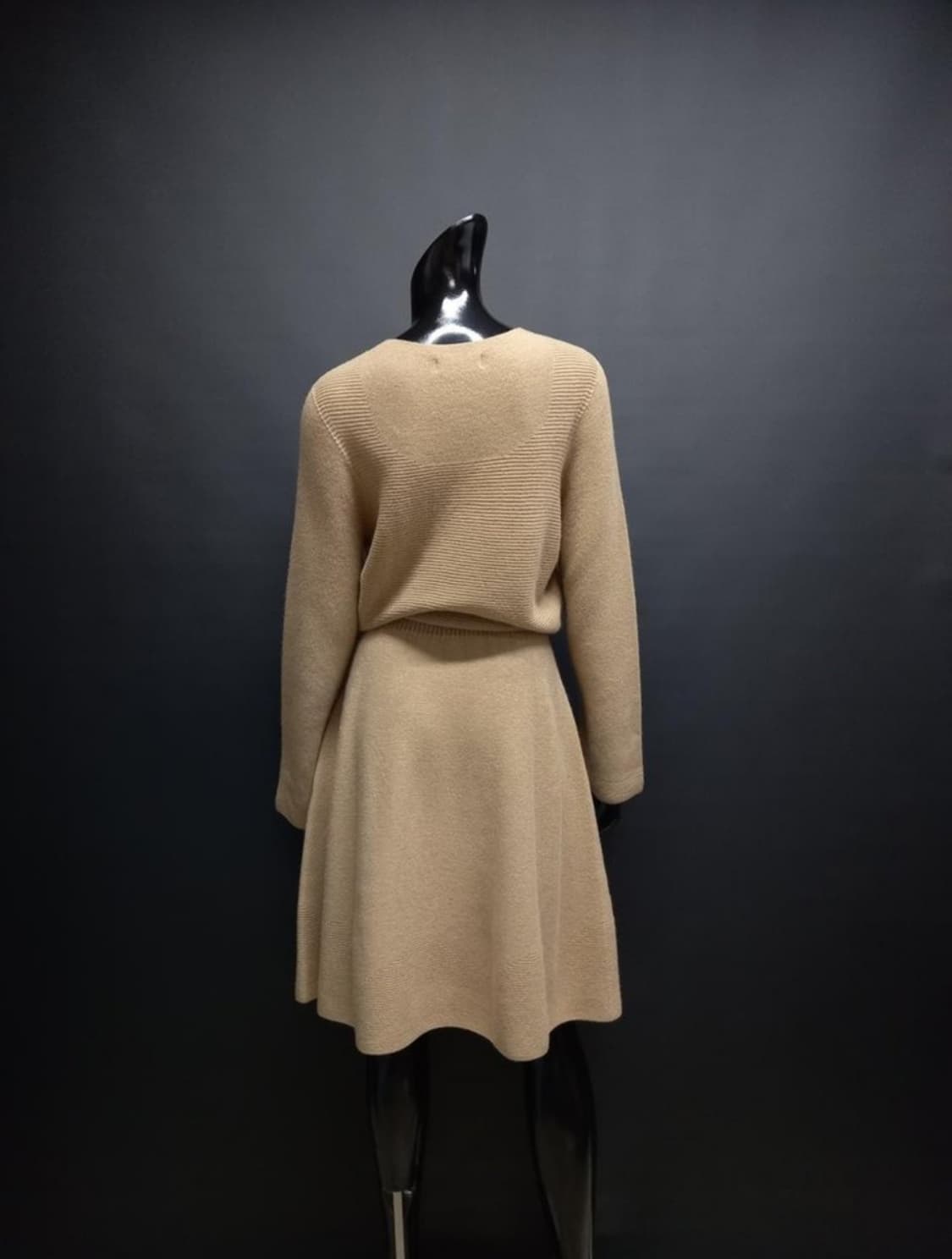 SJSJ 춘추 홀가먼트 울 롱 원피스 F 상품이미지2