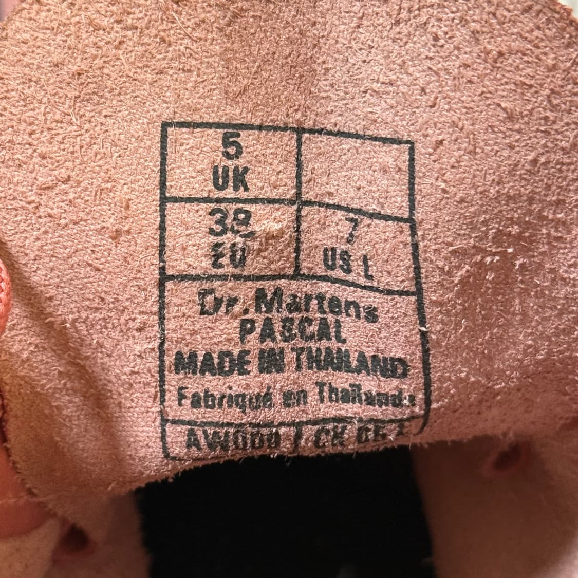 닥터마틴 파스칼 8홀 부츠 240 상품이미지7