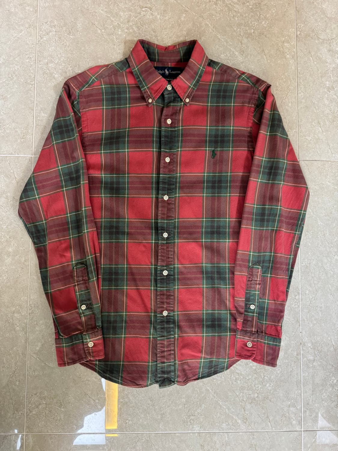 폴로 랄프로렌 플란넬 체크셔츠 상품이미지1