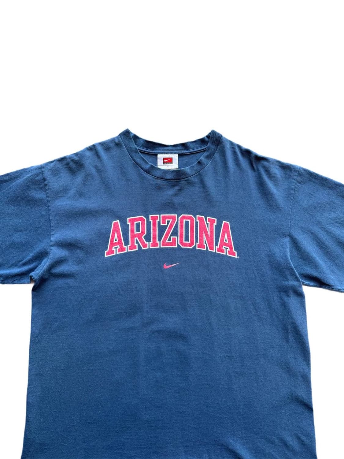 Early 00s 나이키 애리조나 스펠아웃 센터로고 티셔츠 상품이미지3