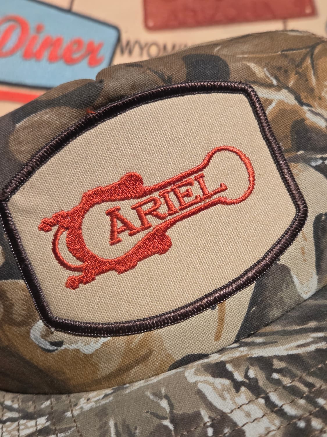 아리엘 USA 카모플라쥬 헌팅캡 상품이미지5