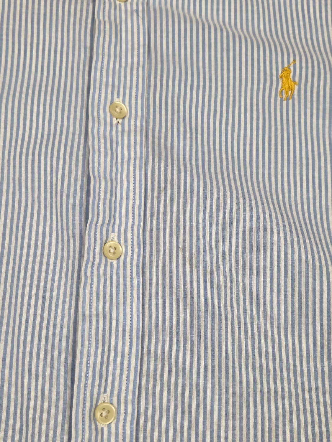 [폴로 랄프로렌] 커스텀핏 스트라이프 반팔 셔츠 | S00063 상품이미지8