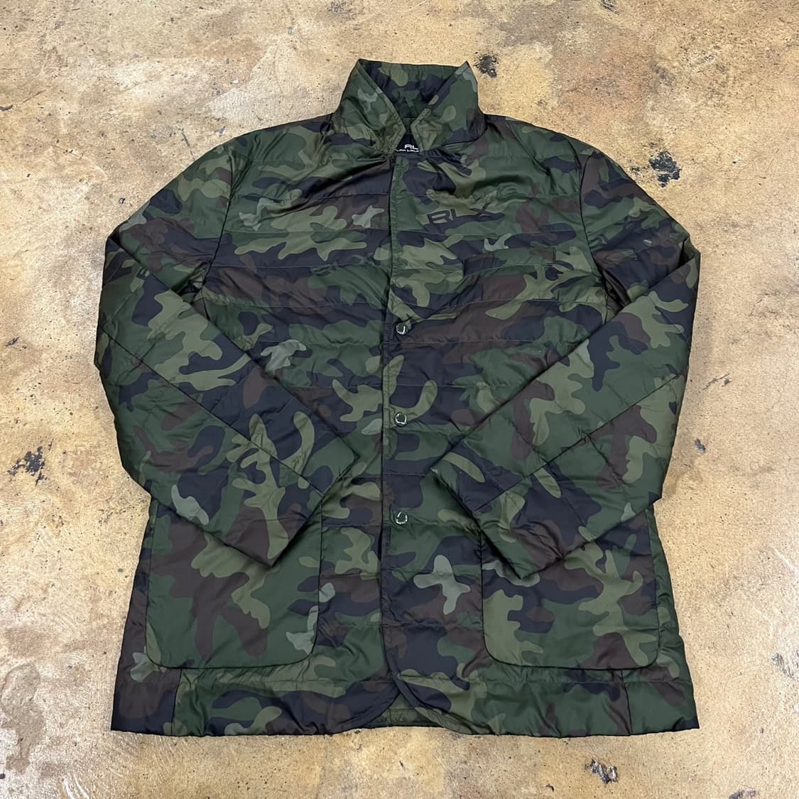 [정품/L] RLX 랄프로렌 폴로 카모 경량 패딩 b19 상품이미지2