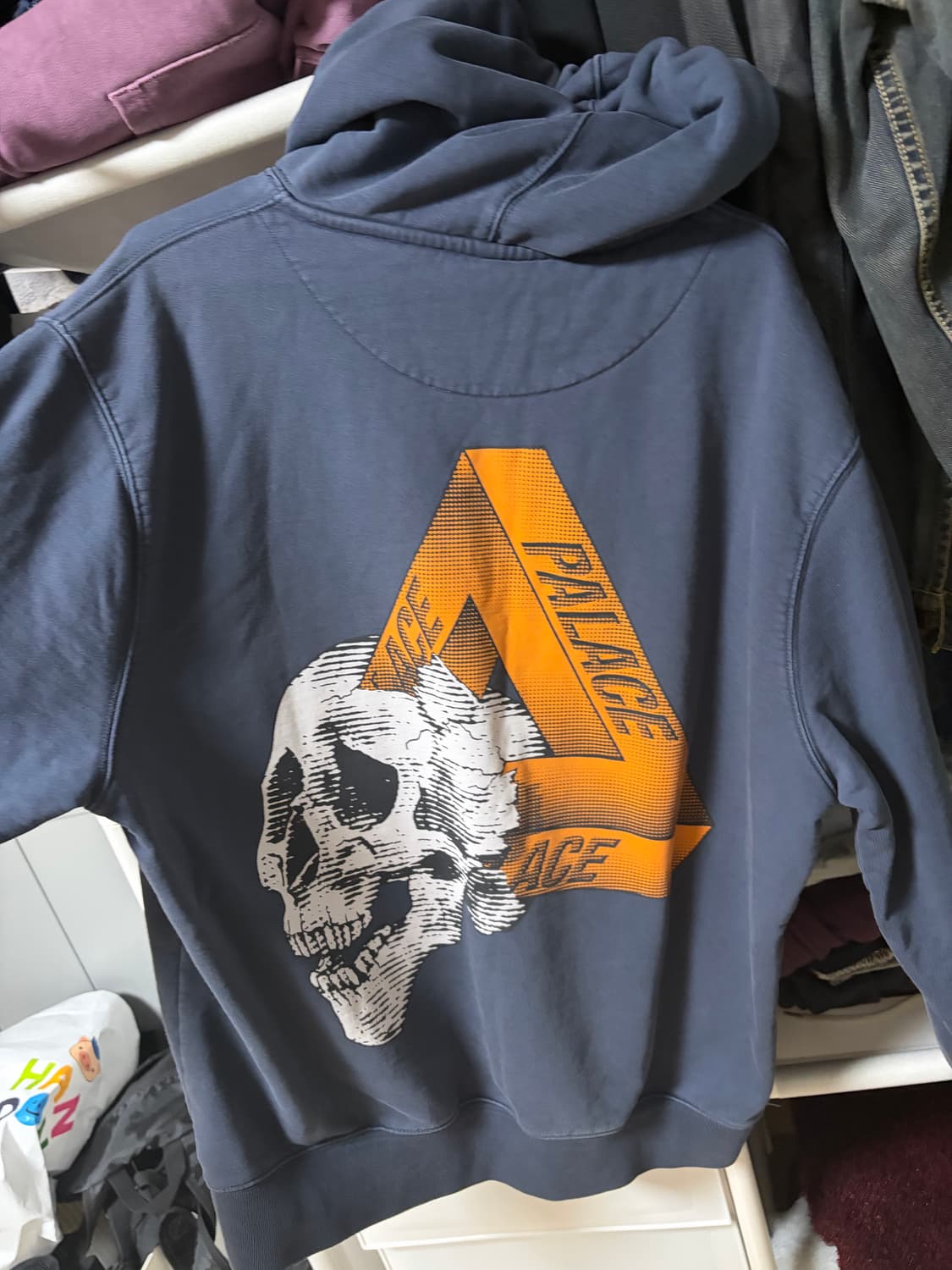 palace skull hoodie (xl size) 상품이미지2