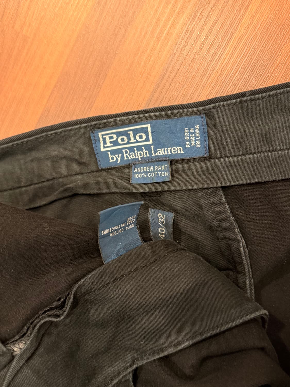 00s Polo RL 폴로 랄프로렌 투턱 치노 팬츠 (40inch) 상품이미지10
