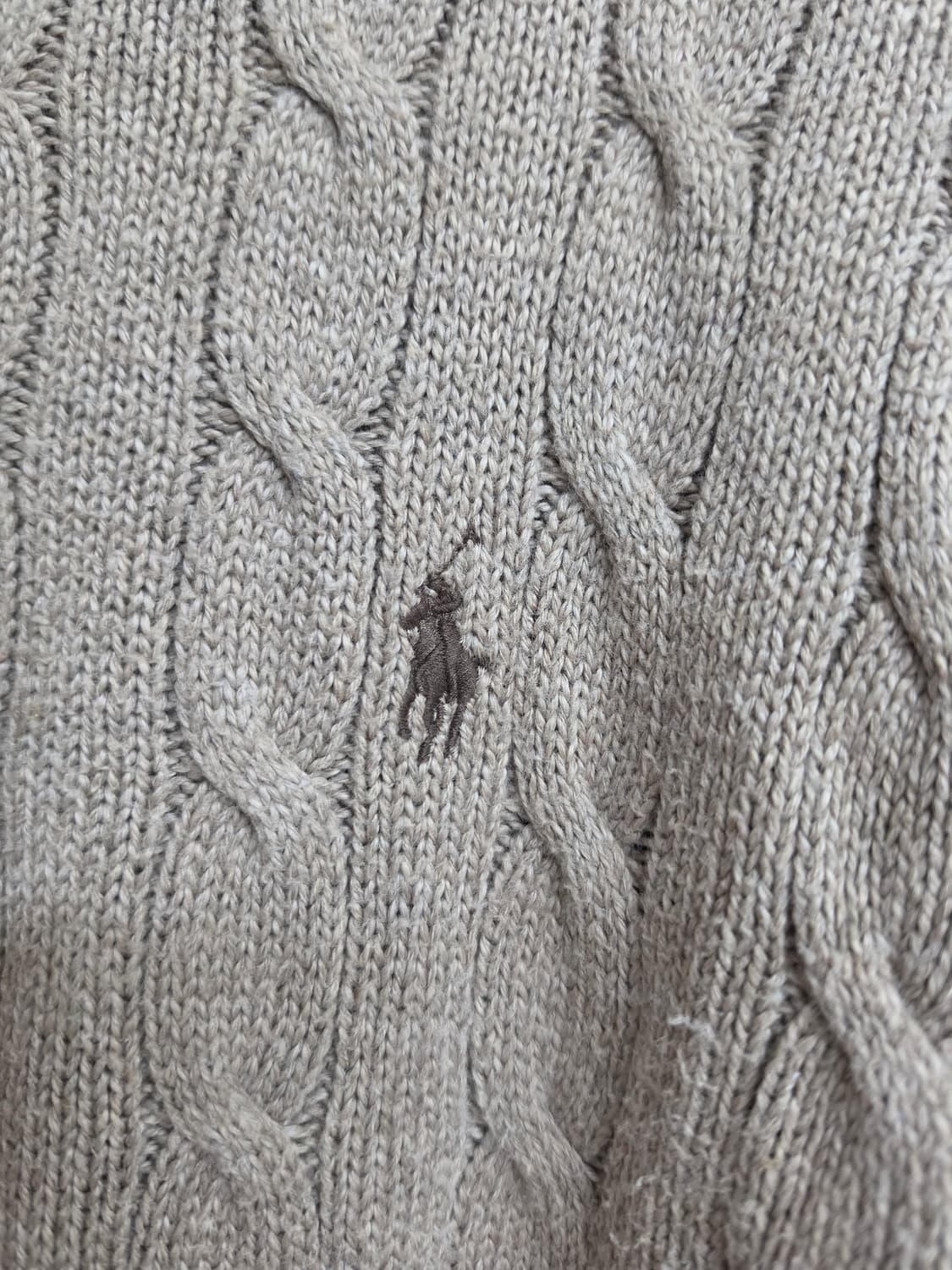 폴로 랄프로렌 케이블 니트 L 상품이미지3