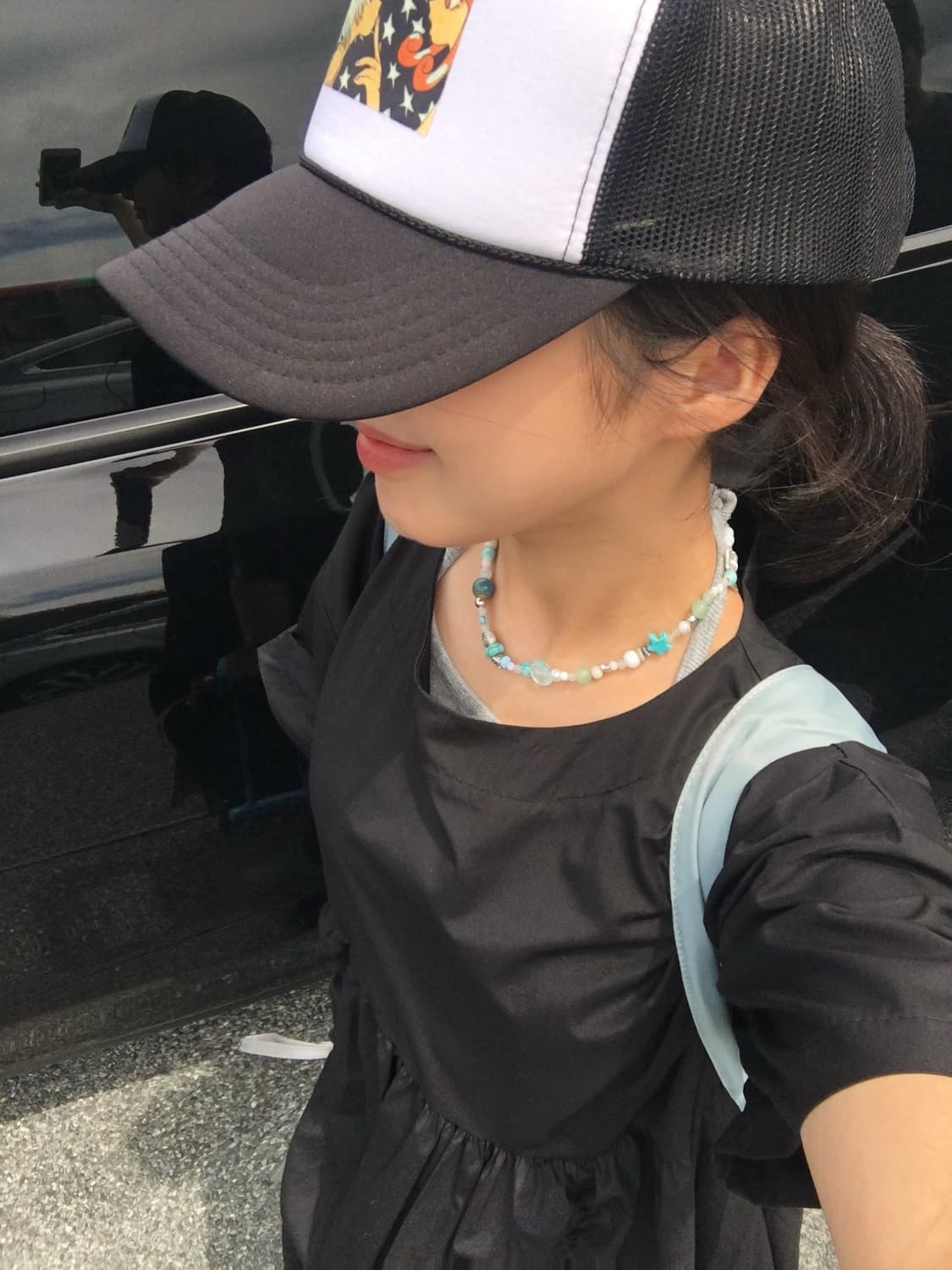 Mint starry necklace ✧༚。 상품이미지3