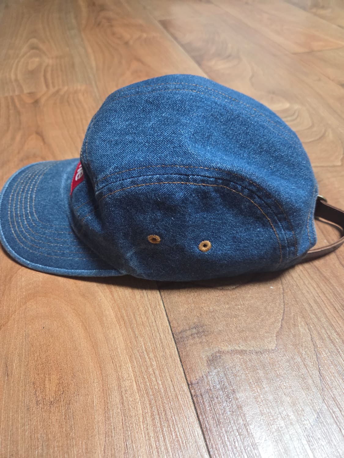 Supreme Washed Denim Camp Cap 상품이미지2
