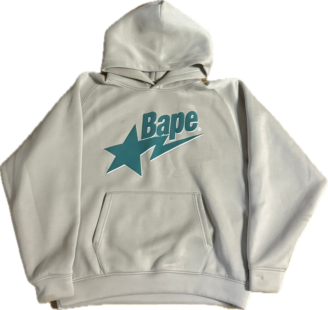 베이프 더블니트서클 후드 티 (M) 상품이미지2