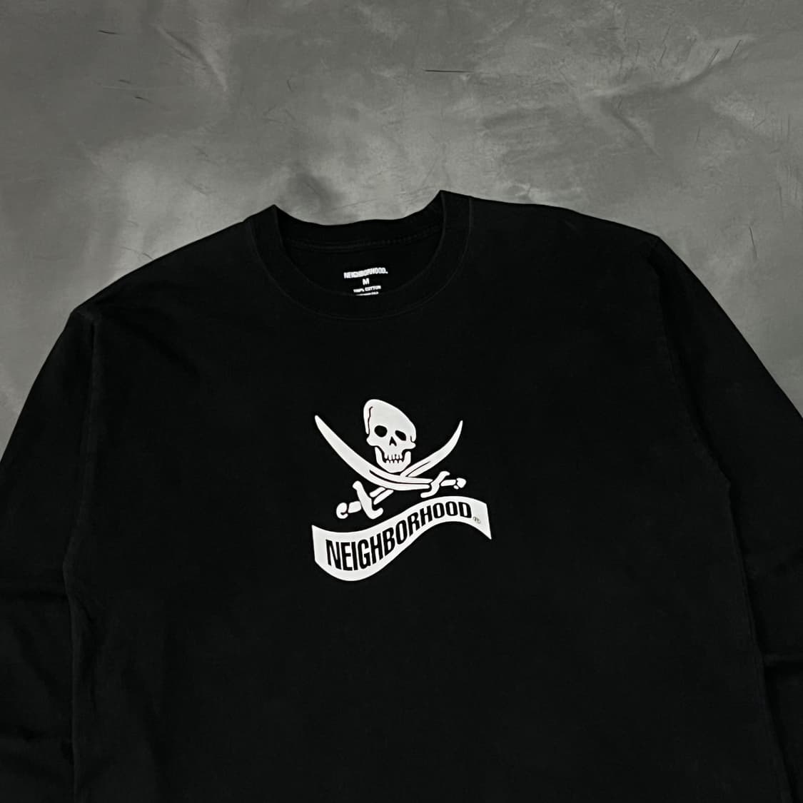  네이버후드 스컬 프린팅 롱슬리브 y15966 상품이미지3