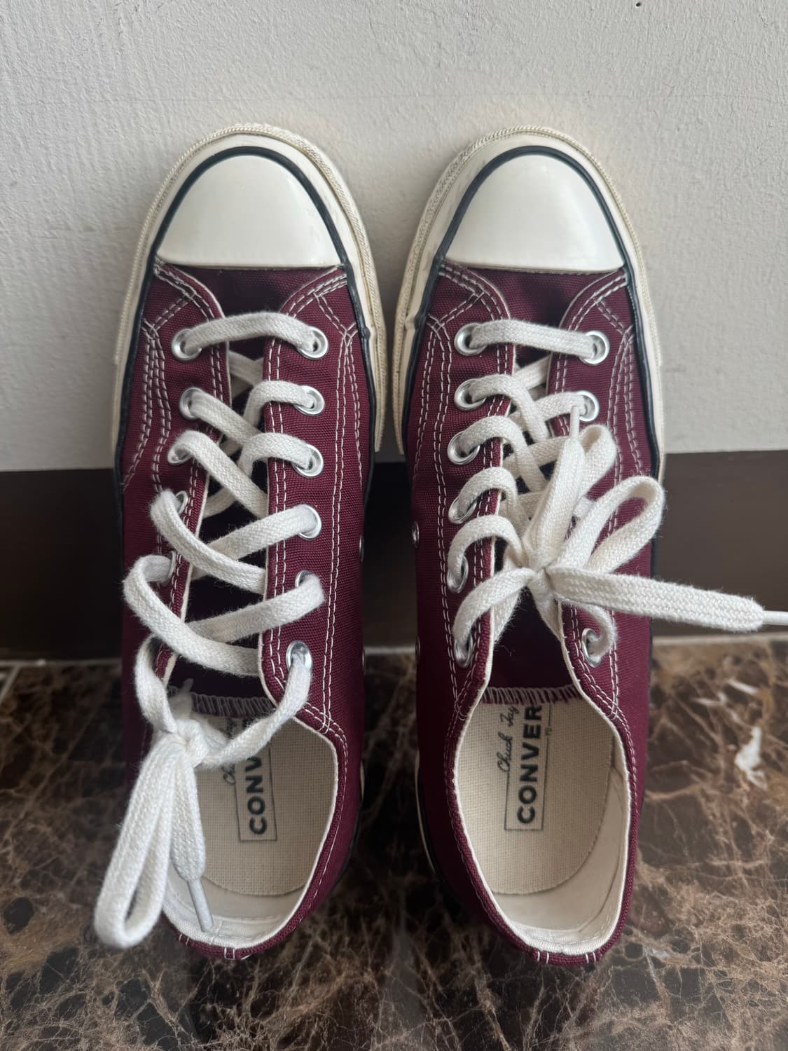 컨버스  척70 빈티지 버건디 상품이미지2